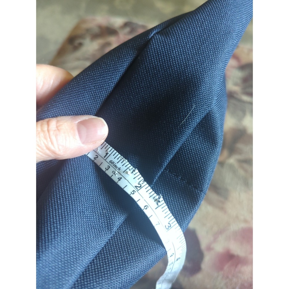 Outdoor Products Small Travel Organizer Bag Zippered 12" x 9" x 1.5" BLUE - Picture 10 of 10